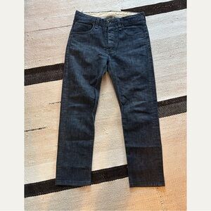 rag & bone Dark Denim Straight Jeans